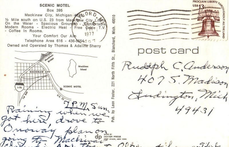 Scenic Motel - Vintage Postcard (newer photo)